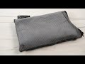 SCHWARZWOLF MALAREN outdoorový ručník šedý 65x140 cm