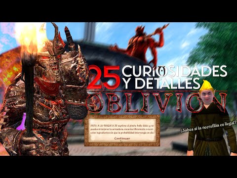 25 CURIOSIDADES Y DETALLES DE TES IV: OBLIVION