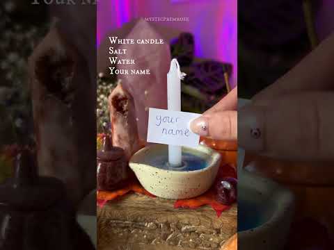 Easy cleansing spell #witchcraft