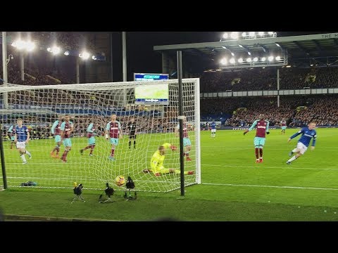 29th November 2017 Everton vs West Ham (4-0)
