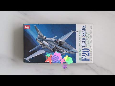 F-20 Tiger Shark, model kit review, 1/144