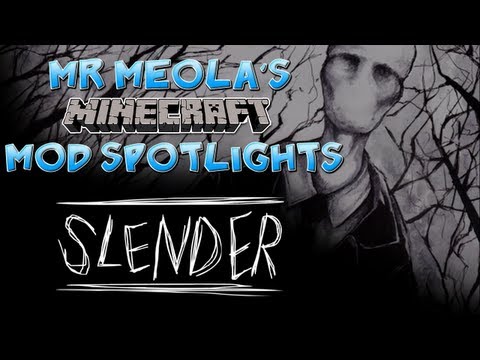 MrMEOLA - MEOLA's Mod Spotlights - The REAL SLENDER MAN hits Minecraft! | Slender [Reimagined] Mod