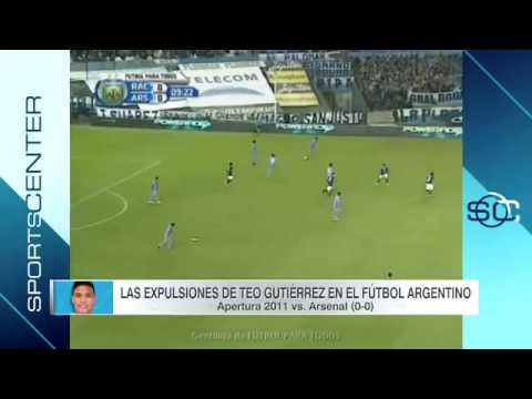 Expulsiones de Teo en el fútbol argentino