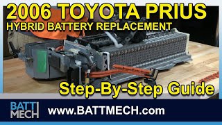 How to Replace/Repair/Fix a 2006 Toyota Prius Hybrid Battery Module Cell: Step-by-Step Instructions