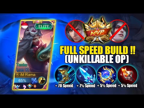 Global Luo Yi Full Speed Build!! This Build Is (Unbelieveble Unkillable) Luo Yi Best Build