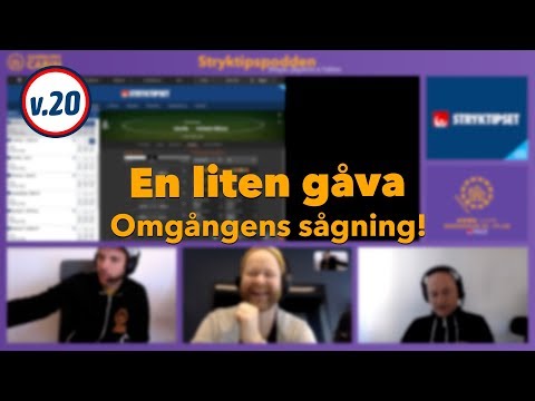 Stryktipspodden v.20 - En liten gåva
