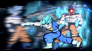 [DBFZ] Perfect Ultra-Instinct dodging for exactly four minutes and twenty two seconds