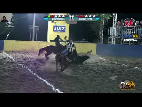 DIONE FERREIRA X DOUGLAS XAVIER X1 DE VAQUEVAJA EM AM RANCH - APORÁ - BA