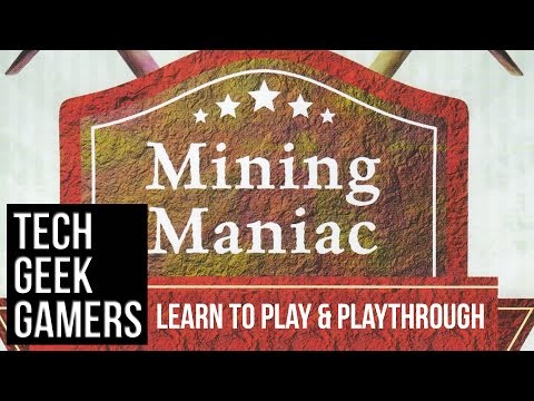 Tech Geek Gamers Teach and Play Mining Maniac