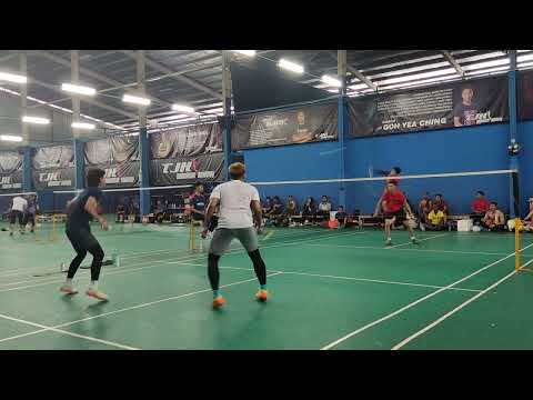 Badminton QF Men's Double Novice Tour - Hariz / Lilik Vs Chung Yu Ji / Nigel Khoo