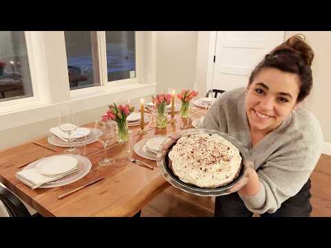 My First Home-Cooked Meal Postpartum | Valentine’s Dinner with Grandparents