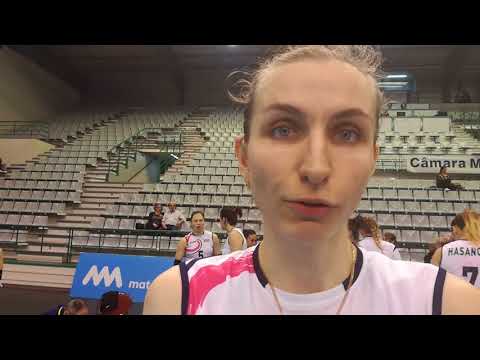 Katerina Zhidkova (AZE): We want to win the Golden #EuroLeagueW