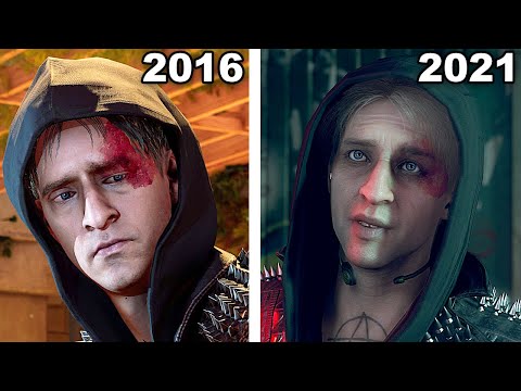 Wrench Unmasked Face Comparison Scene - Watch Dogs 2 & Watch Dogs Legion Bloodline