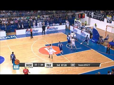 Mihajlo Andrić says - Not this time... (Mornar - Partizan NIS, 1.10.2016)