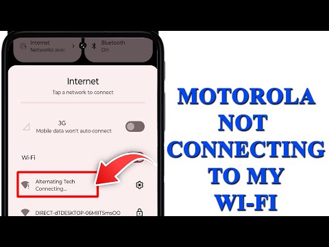 How to fix Wi fi is not connecting on Moto g31