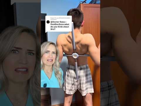 Doctor reacts: EXTREME back cracking device