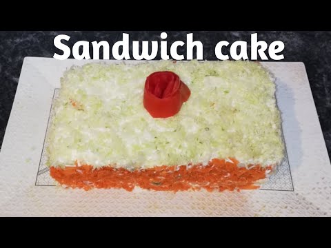 Sandwich/Vegetable cake | Eid ul adha recipe 2021 | Kitchen with Aru