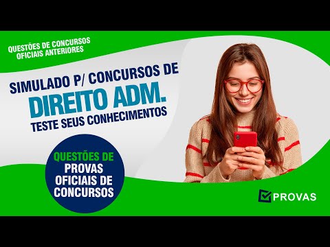 Simulado para Concurso PC SP 2022  - 15 Questões de Direito Administrativo de Concursos