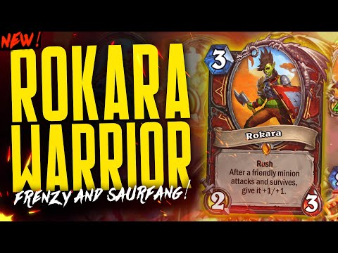 Rokara is... SO GOOD! - Forged in the Barrens - Hearthstone Expansion