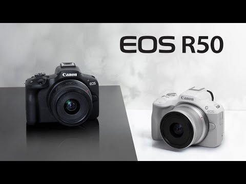 The Canon EOS R50 Mirrorless Camera
