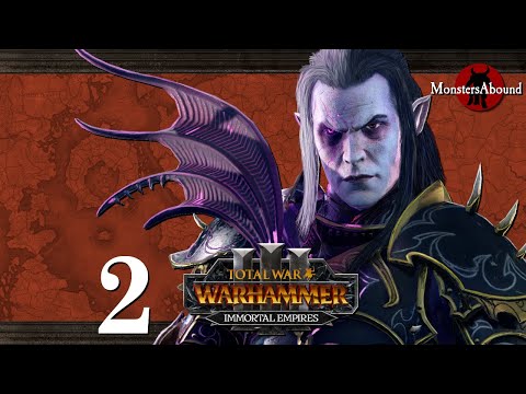 Total War: Warhammer 3 SFO Grimhammer III - Malus Darkblade, Hag Graef #2