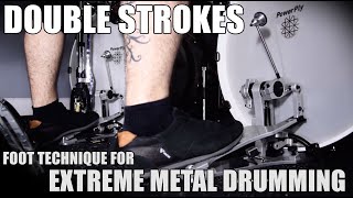 Download lagu DOUBLE STROKES TECHNIQUE / HEEL-TOE [Extreme Drumming] mp3