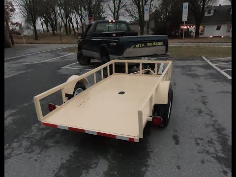 Building the Ultimate utility trailer (part one)
