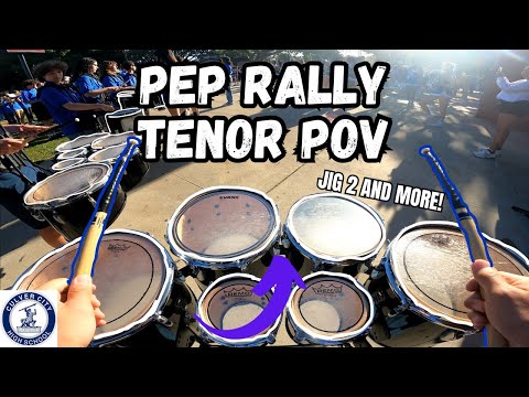 FIRST DAY OF SCHOOL PEP RALLY TENOR CAM POV - JIG 2 AND MORE (4K)