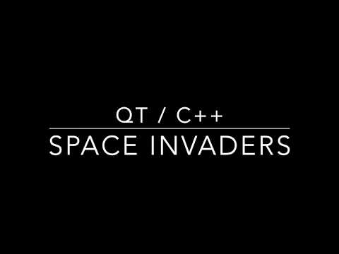 Qt / C++ Space Invaders Game