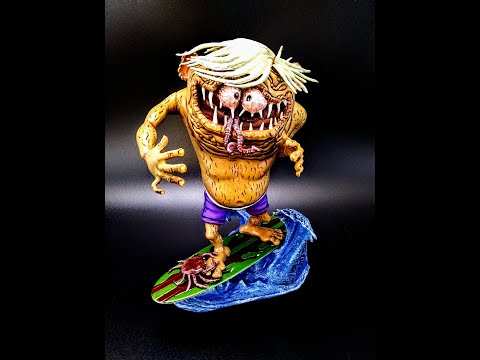 Surfink Hot Rod Rat Fink Vintage 60s Scale Model Figure Kit How To Ed Big Daddy Roth Dinghead Gremmy