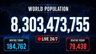 Download lagu World Population Live Counter 24/7 | Births, Deaths & Global Demographics mp3 Download lagu World Population Live Counter 24/7 | Births, Deaths & Global Demographics mp3