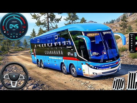 Hill Bus Driving Simulator 3D - Offroad High School Bus Driver | Saatishhyaadav