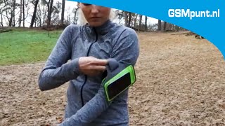 Mobiparts Comfort Fit Sport Armband Apple iPhone 5 / 5S / SE Zwart video