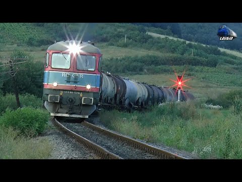LDE2100 60-1578-3 & Marfar GFR Freight Train in Mirșid & Zalău pe Seară/on Evening - 10 August 2020