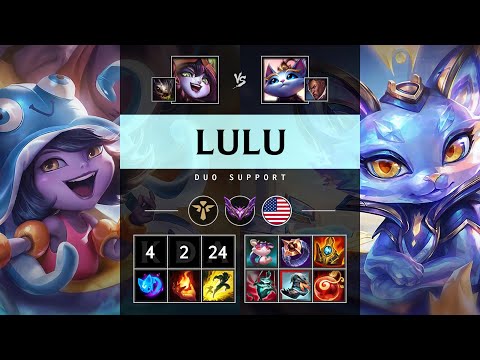 Lulu Support vs Yuumi - NA Master Patch 25.S1.1