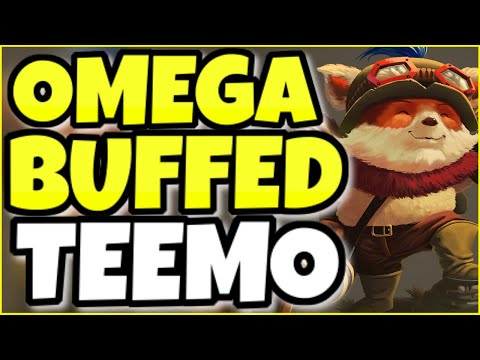 THEY BUFFED TEEMO THREE (3) TIMES IN ONE PATCH ... AND NOW HIS BLIND IS PERMANENT!