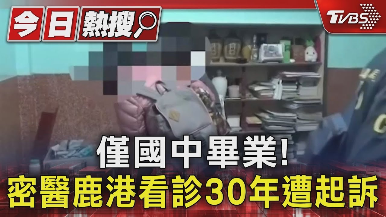 僅國中畢業！　密醫鹿港看診30年遭起訴