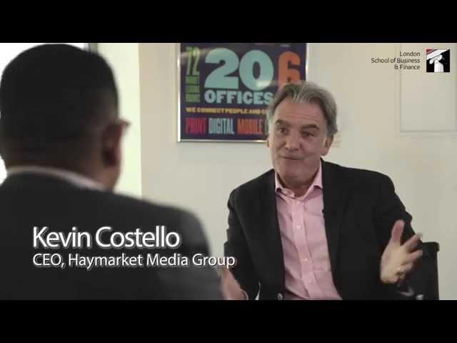 Kevin Costello, CEO, Haymarket Group