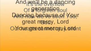 Matt Redman   Dancing Generation Lyrics