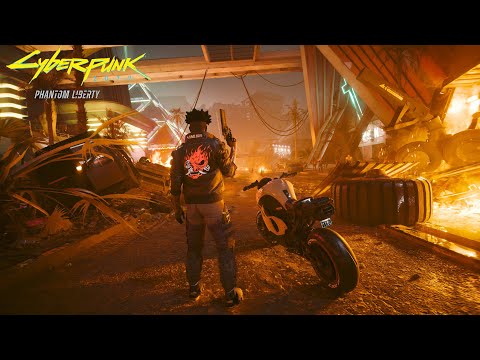 Cyberpunk 2077 Phantom Liberty: Walkthrough part 1 [4K UHD 4090 RT Overdrive]