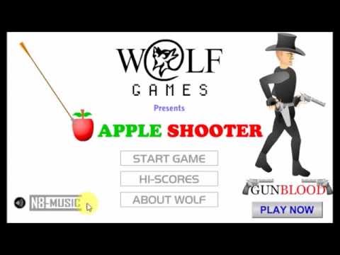 Gefährliches Apfel vom Kopf schießen. [FULL HD]