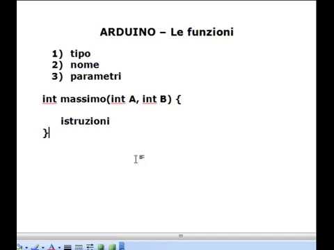 Arduino: the functions