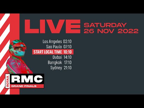 Rotax MAX Challenge Grand Finals 2022 Live Stream