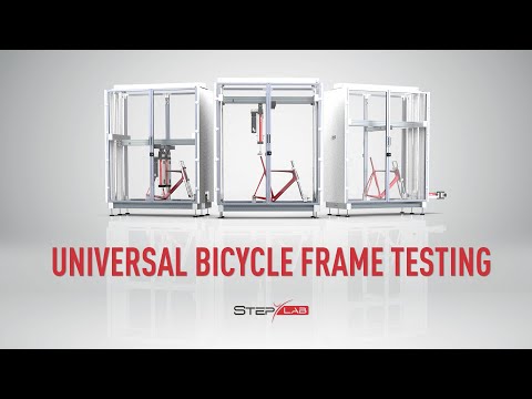 STEP Lab | Universal solution for bicycle frame testing ISO 4210