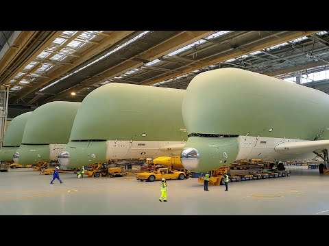 How They Built the World’s Largest and Weirdest Airbus Cargo Plane