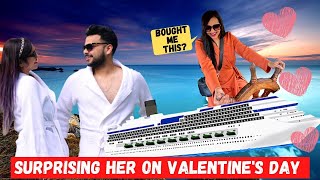 I booked a LUXURY CRUISE in KERALA for her