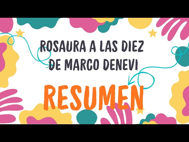 Vídeo relacionado con Rosaura a las diez (El Libro De Bolsillo (Lb))