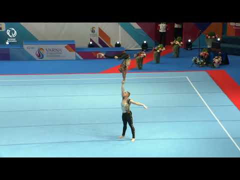 Laura Karczmarzyk & Leni Ohlsen (GER) - 2023 ACRO European Champions, Balance