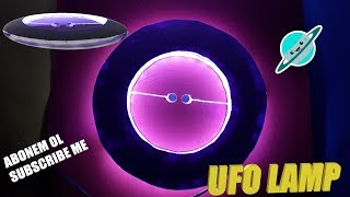 UFO LAMBASI YAPIMI MAKING UFO LAMP