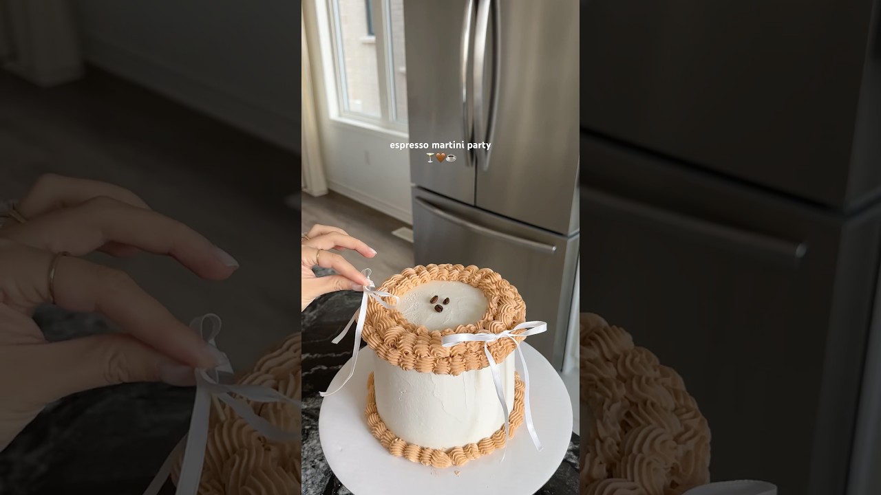 turning a tini bit older 🍸🪩 set up for my espresso martini themed birthday party ! #birthdaygirl